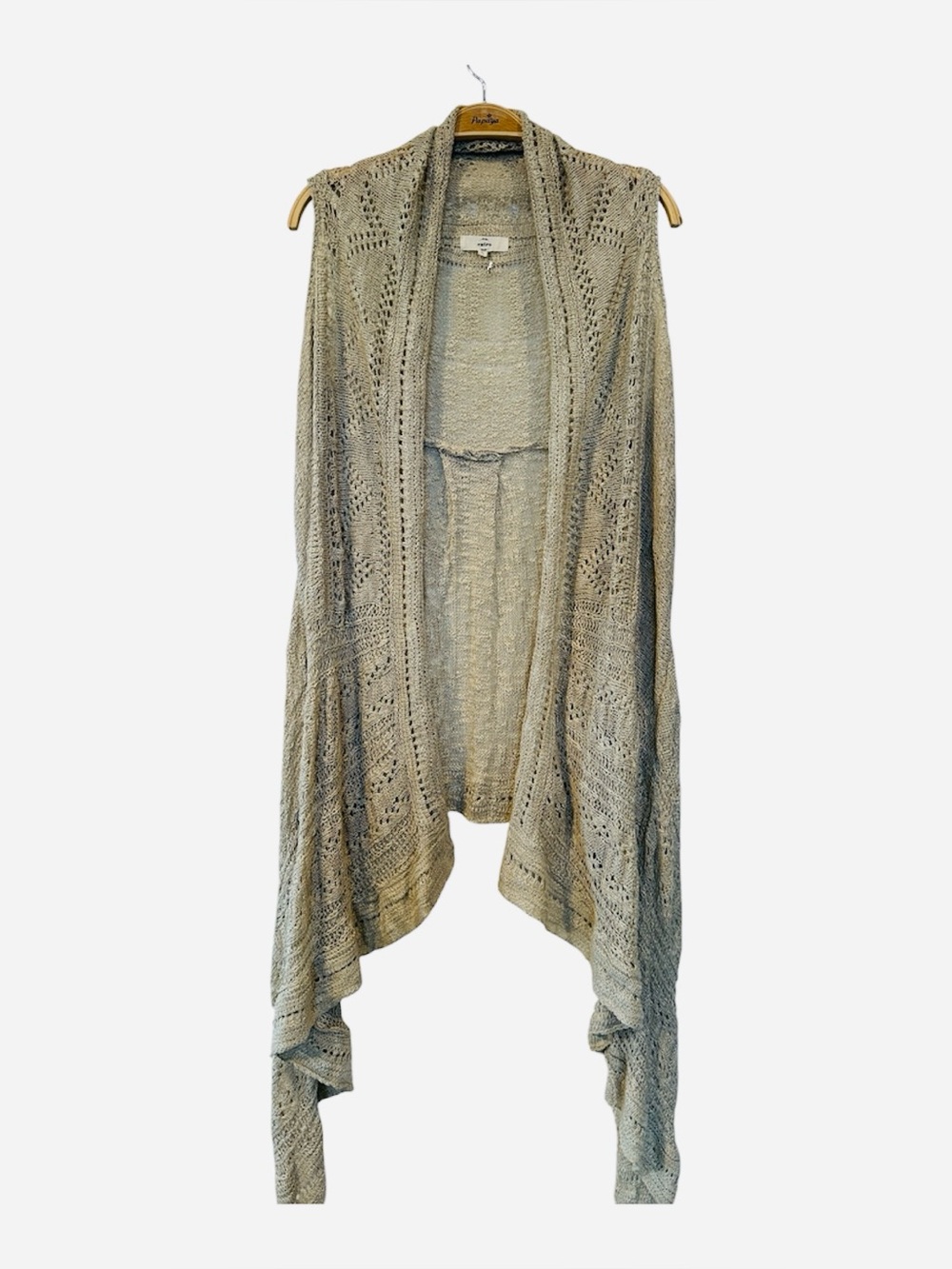 entro Knit Open-Front Cardigan